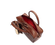 Bolsa Tote Média Lenço Marrom