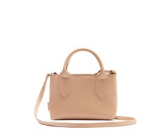 Bolsa Tote Pequena Cápsula A Bege