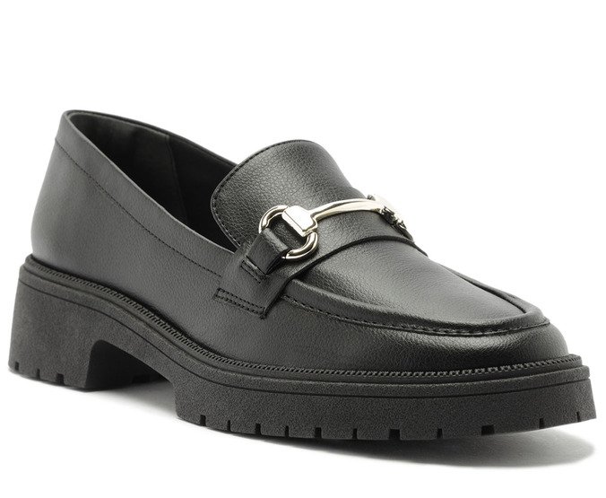 Mocassim Bridão Sola Tratorada Preto