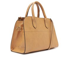 Bolsa Tote Grande Zíper Helena Bege