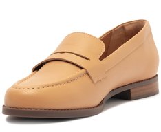 Mocassim Com Pala Aplicação A Bege