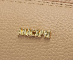 Bolsa Tiracolo Média Arredondada Bege