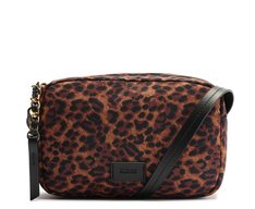 Bolsa Tiracolo Média Compacta Animal Print