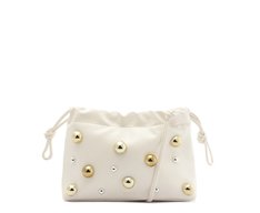 Bolsa Tiracolo Média Rocker Branca