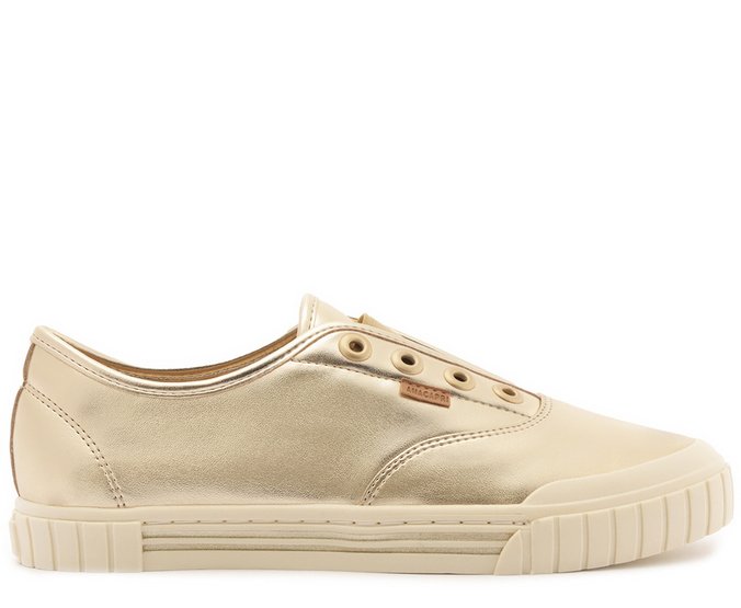 Tênis Slip On Alê Firenze Dourado