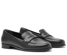 Mocassim Com Pala Aplicação A Preto