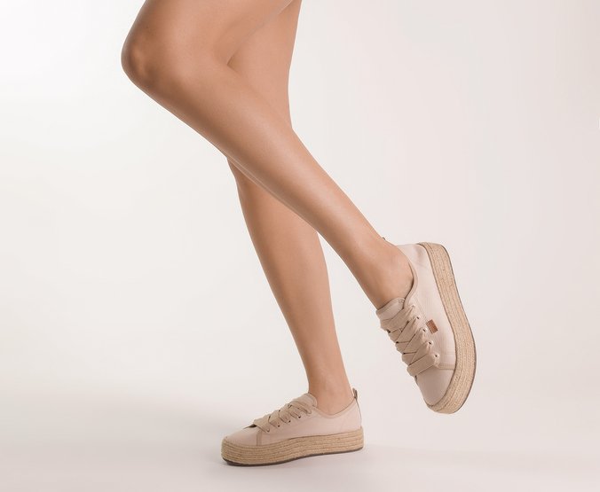 Tênis anacapri deals flatform corda
