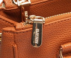 Bolsa Tote Média Cápsula Metal Laranja