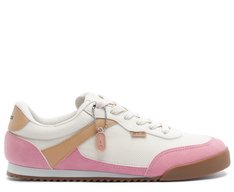 Tênis Lucy Multicolorido Branco e Rosa