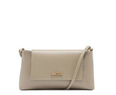 Bolsa Tiracolo Pequena Envelope Cinza