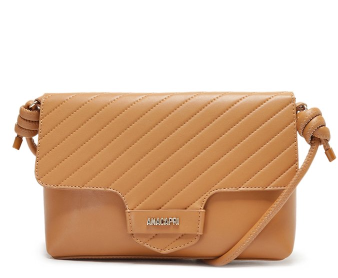 Bolsa Tiracolo Pequena Noir Marrom