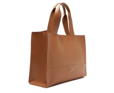 Bolsa Shopping Grande Com Necessaire Marrom