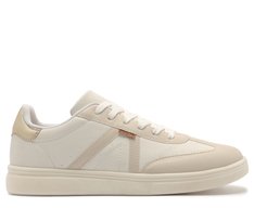 Tênis Pontilhado Lateral Branco Detalhe Dourado