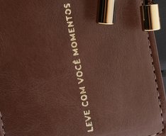 Bolsa Tiracolo Média Lisa Preta