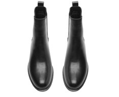 Bota Cano Curto Chelsea Preta