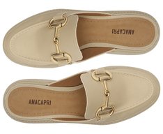 Mocassim Sola Alta Manada Bege