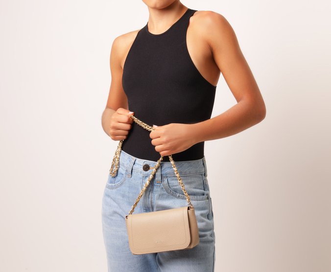 Bolsa Tiracolo Pequena Casual Rosa