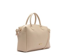 Bolsa Tote Média Arredondada Branca