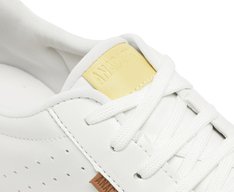 Tênis Sola Vulcanizada Urban Furinhos Branco e Blush