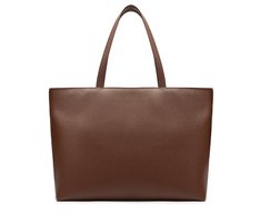 Bolsa Shopping Grande Saffiano Marrom
