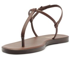 Rasteira Slim Monocolor Marrom