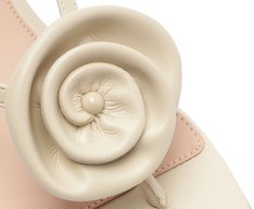 Rasteira Slim Flor Branca