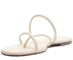Rasteira Tiras Finas Basic Branca