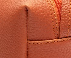 Bolsa Tiracolo Média Arredondada Laranja