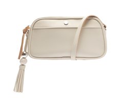 Bolsa Tiracolo Média Maxi Barbicacho Branca