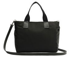 Bolsa Tote Grande Sporty Nylon Preta