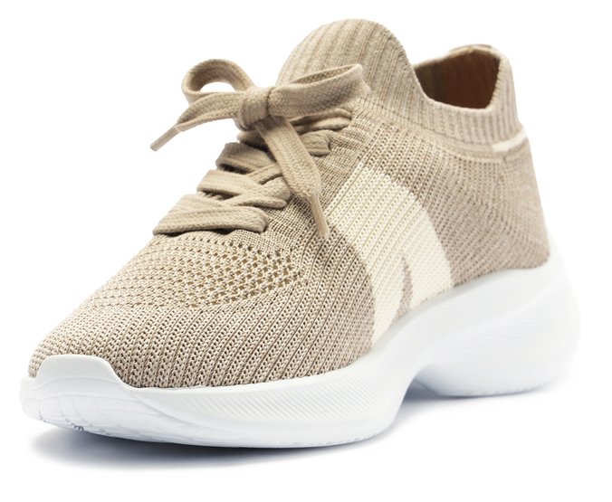 Tênis Knit Sporty New Ana Cinza | Anacapri