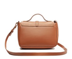 Bolsa Tiracolo Média Divisórias Vitória Marrom