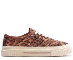 Tênis Sola Alta Pop Up Animal Print