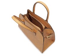 Bolsa Tote Grande Zíper Helena Bege
