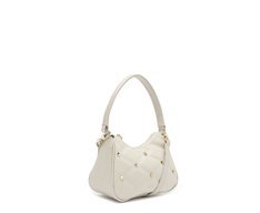 Bolsa Tiracolo Pequena Baguete Trendy Beats Branca
