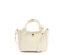 Bolsa Tote Pequena Descontruída Branca