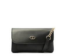 Bolsa Tiracolo Pequena Aurora Preta