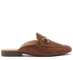 Mule Branca Bridão Essencial Marrom