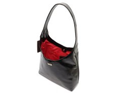 Bolsa Shopping Grande Boho Porta Cartão Preta