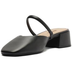 Mule Basic Salto Bloco Preta