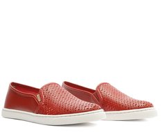 Tênis Slip On Ana Vermelho Amber