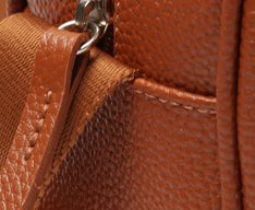 Bolsa Tiracolo Média Fita Marrom