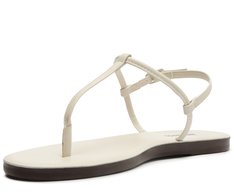 Sandália Slim Monocolor Branca