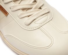 Tênis Chuteira Detalhe Custom Branco e Amarelo