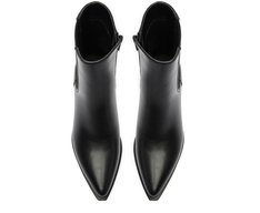 Bota Salto Bloco Chelsea Preta
