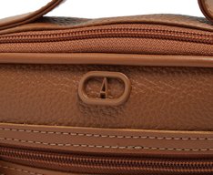 Bolsa Tiracolo Pequena Bolso Frontal Barbicacho Marrom