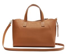 Bolsa Tote Grande Matelassê Zig Marrom