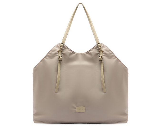 Bolsa Shopping Grande Versátil Bege