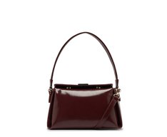 Bolsa Tiracolo Média Moderna Vermelha
