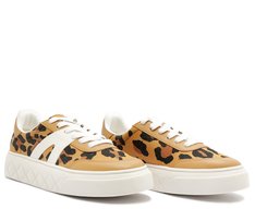 Tênis Sola Alta New Ana Onça Animal Print